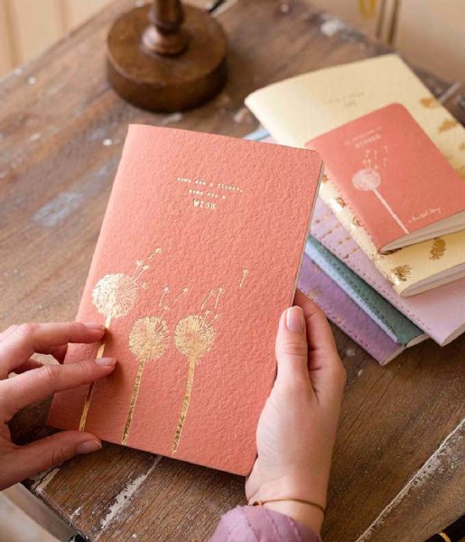 A Beautiful Story  Notebook Joy Yellow Gold colored