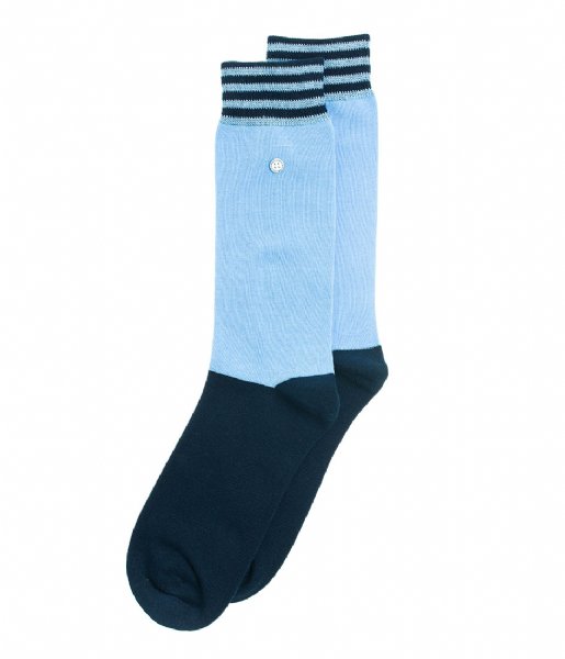 Alfredo Gonzales  Duotone Socks navy light blue