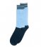 Alfredo Gonzales  Duotone Socks navy light blue