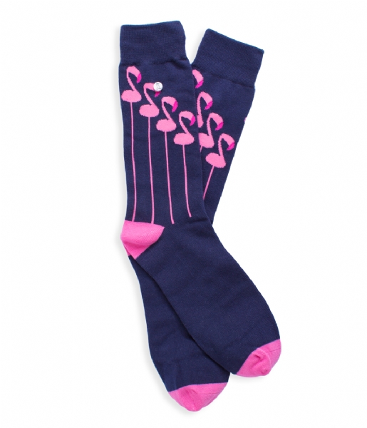 Alfredo Gonzales  The Flamingo Socks purple pink (121)