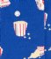 Alfredo Gonzales  Popcorn Socks blue pink (134)