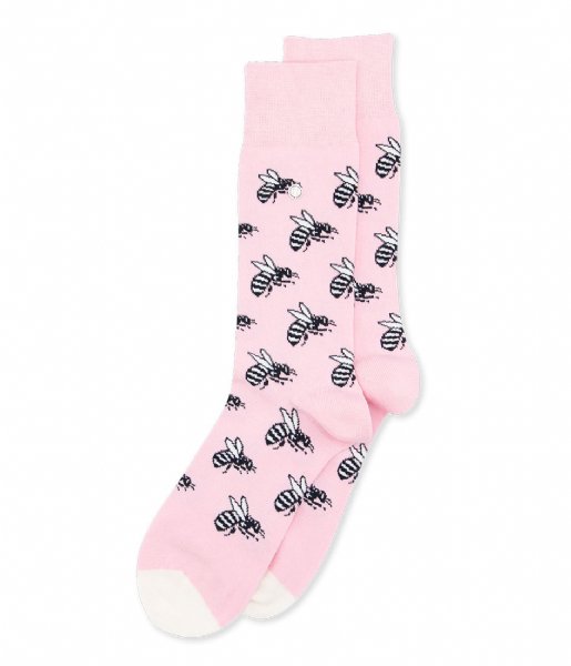 Alfredo Gonzales  Humblebees Socks pink white (111)