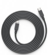 Avolt Cable 1 USB C to Lightning Charging Cable 2m Stockholm Black