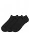 Bjorn Borg  Sock Step Solid Essential 3 Pack Black (90011)NOS