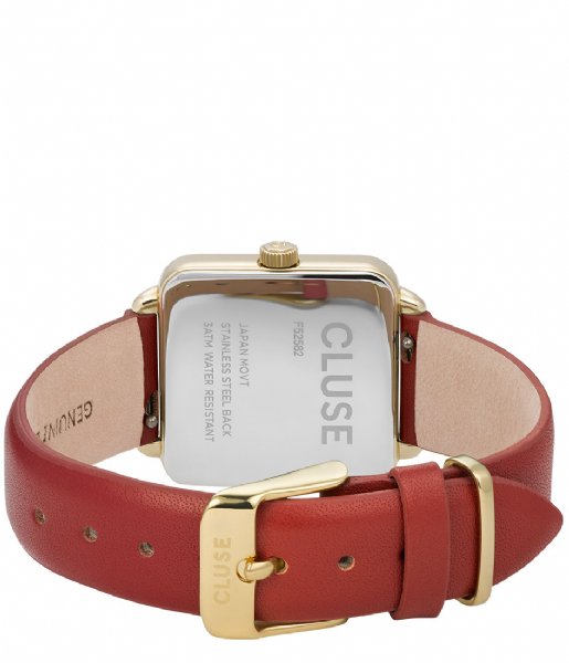 CLUSE  La Tetragone Gold Plated scarlet red (CL60009)