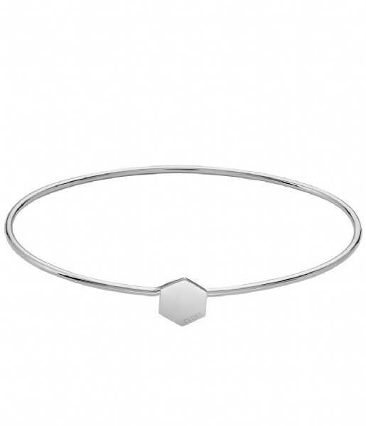 CLUSE  Essentielle Hexagon Bangle Bracelet silver colored (CLJ12001)