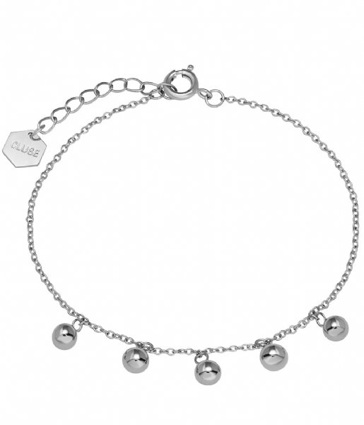 CLUSE  Essentielle Orbs Chain Bracelet silver color (CLJ12011)