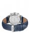 CLUSE  Giftbox Aravis Chrono Silver Colour Mesh Band and Navy Blue Leather Stra