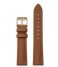 CLUSE  Strap 18 mm Leather Gold colored Caramel (CS12311)