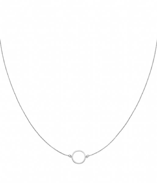 CLUSE  Essentiele Open Circle Choker Necklace silver plated (CLJ22002)
