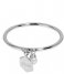 CLUSE  Essentiele Hexagon Pearl Charm Ring silver plated (CLJ42007)