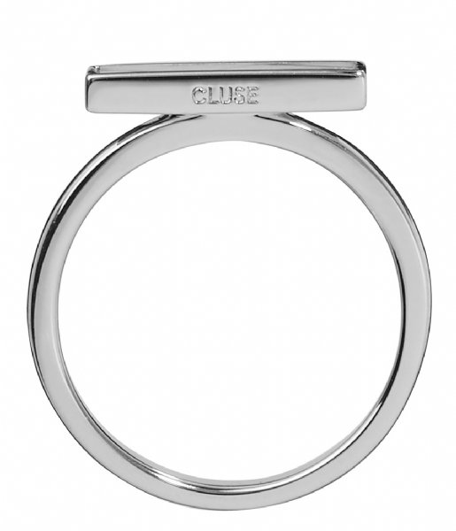 CLUSE  Idylle Marble Bar Ring silver color (CLJ42002)