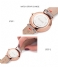 CLUSE  Minuit Mesh Rose Gold Plated White white rose gold plated (CW0101203001)