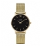 CLUSE  Minuit Mesh Gold Plated Black black gold plated (CW0101203017)