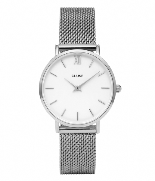 CLUSE  Minuit Mesh Silver silver white (CL30009)