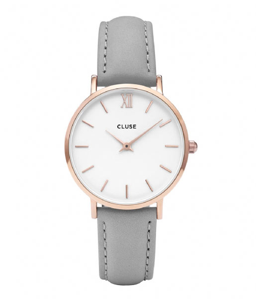 CLUSE  Minuit Rose Gold Colored White white grey (CL30002)