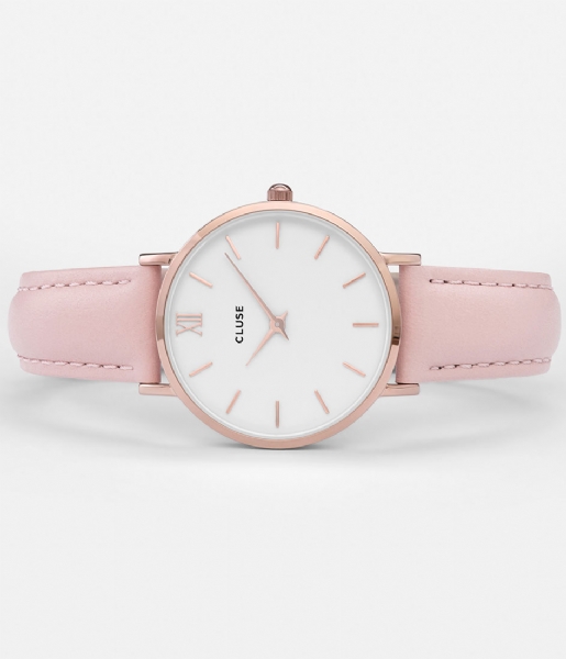 CLUSE  Minuit Rose Gold Colored White white pink (CL30001/CW0101203006)