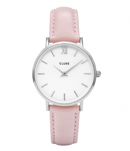 CLUSE  Minuit Silver Colored White silver color white pink (CL30005)