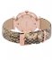 CLUSE  Triomphe Rose Gold Plated White Pearl soft almond python (CL61007)