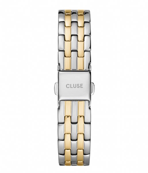 CLUSE  5 Link Strap 16 mm silver gold plated (CS1401101077)