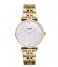 CLUSE  Triomphe 5 Link Gold White Pearl gold plated (CW0101208014)