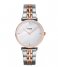 Triomphe 5 Link Rose Gold Plated White Pearl