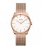 CLUSE  Feroce Mesh Rose Gold Plated White rose gold plated white (CW0101212002)