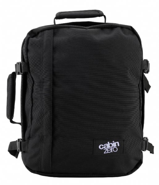 CabinZero  Classic Cabin Backpack 28 L 15 Inch Absolute Black