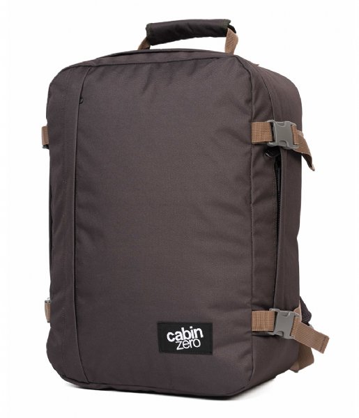 CabinZero  Classic Cabin Backpack 36 L 15.6 Inch Black Sand