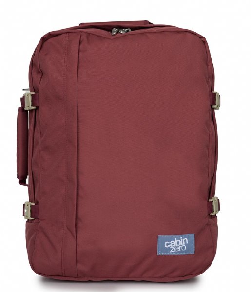 CabinZero  Classic Cabin Backpack 44 L 17 Inch napa wine