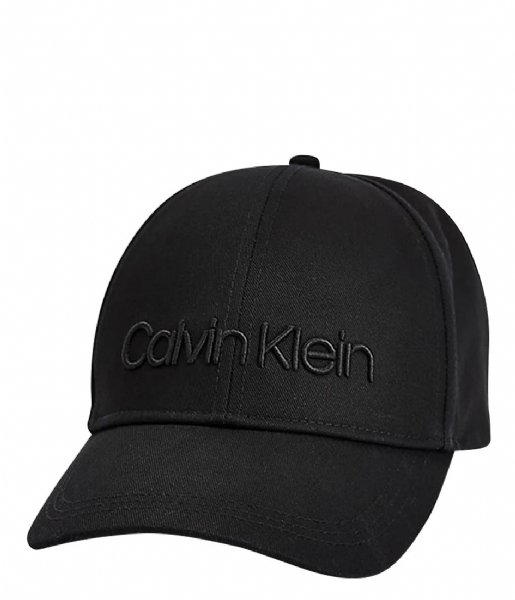Calvin Klein Hatte og kasketter Calvin Embroidery BB Cap Black (BAX) | The  Little Green Bag