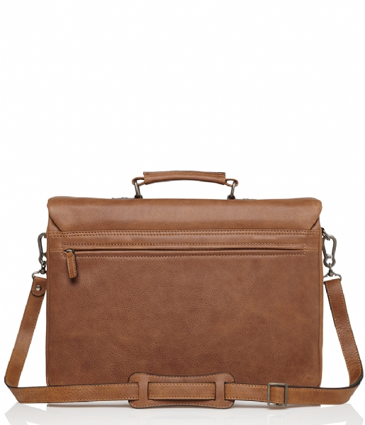 Castelijn & Beerens  Carisma Laptop Bag 15.6 inch cognac