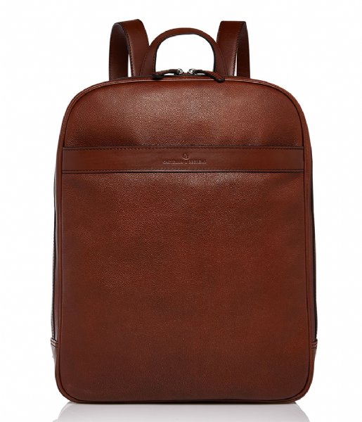 Castelijn & Beerens  Laptop Backpack 15.6 Inch + Tablet cognac