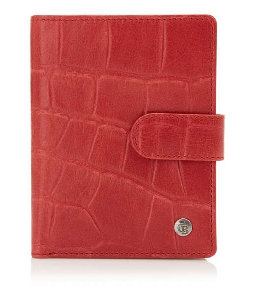 Castelijn & Beerens  Cocco Ladies Wallet Zip red