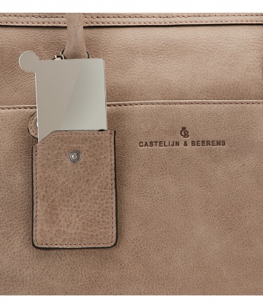 Castelijn & Beerens  Carisma Laptop Shoulderbag 15.6 Inch grey