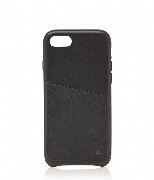 Castelijn & Beerens  Nappa Back Cover Wallet iPhone 7 + 8 black