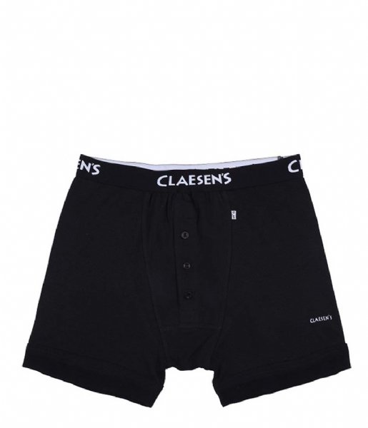 Claesens  2-pack Rib Boxer Black