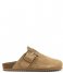 Colors of CaliforniaCow Suede Bio Sabot With Buckle