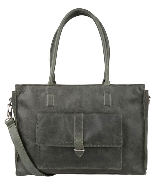 Cowboysbag  Bag Edgemore 15 inch dark green (945)
