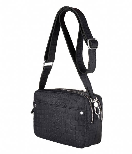 Cowboysbag  Bag Betley Croco Black (000106)