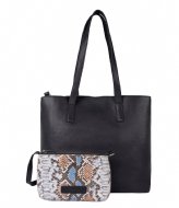 Cowboysbag Handbag Seville Black/Blue (405)