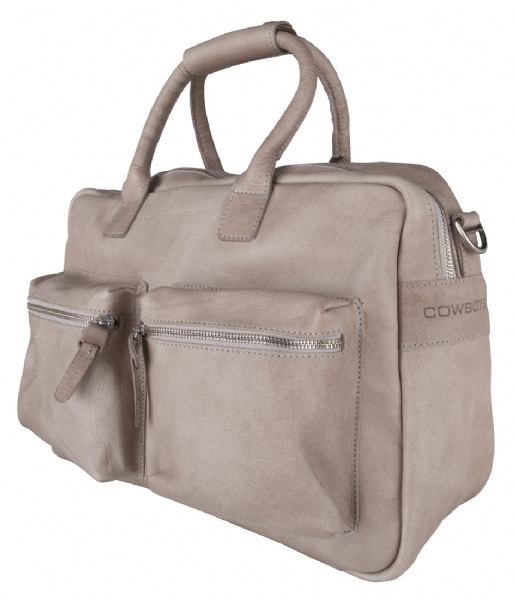 Cowboysbag  The Diaper Bag elephant grey & cobalt inside