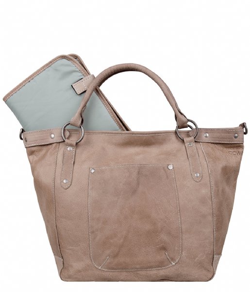 Cowboysbag  Bag Bourne Mint Inside elephant grey & mint inside