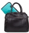 Cowboysbag  Diaper Bag Monrose black & aqua inside