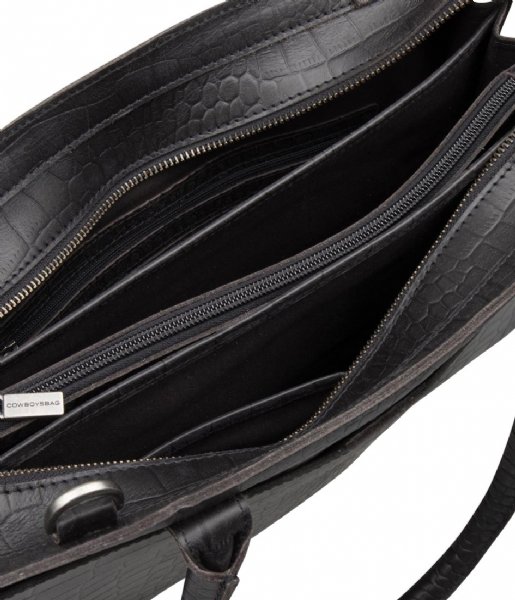 Cowboysbag  Laptop Bag Jade 13 inch X Bobbie Bodt Croco Black (106)