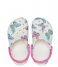 Crocs  Classic Butterfly Clog Toddler White/Multi (94S)