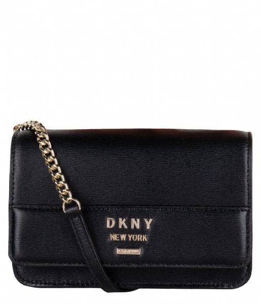 DKNY  Ava Wallet On A String black gold