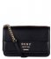 DKNY  Ava Wallet On A String black gold
