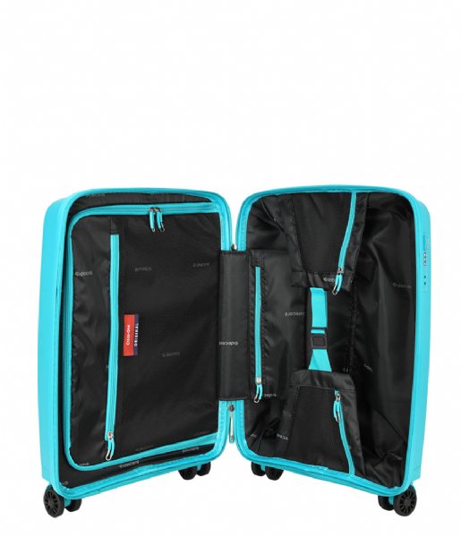 Decent Håndbagage kufferter Cross-One Cabin Trolley 55 cm Lichtblauw
