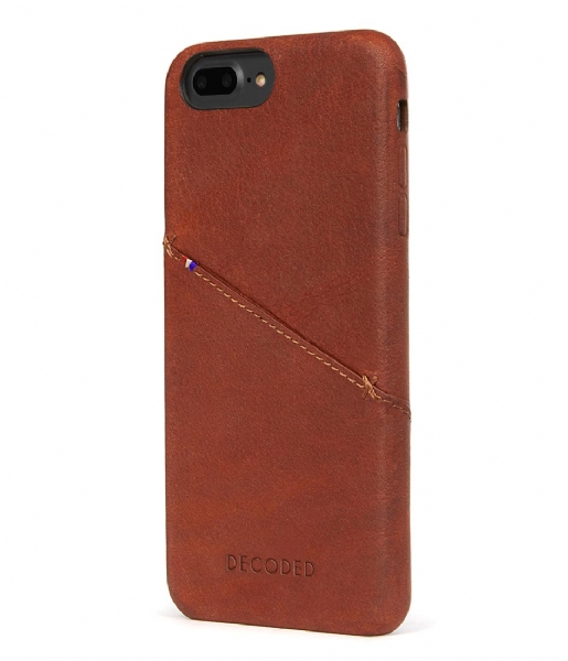 Decoded  iPhone 6/7 Plus Leather Back Cover cinnamon brown